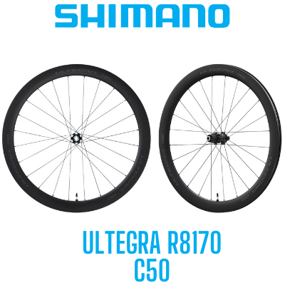 Shimano Ultegra WH-R8170 Jant Seti | 11/12S | Karbon | Tubeless | Disk | Ön/Arka Set 36 mm