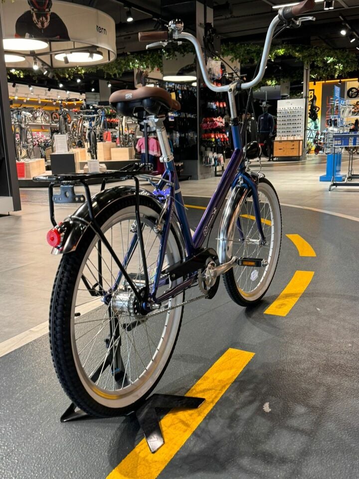 Carraro Poni 24 Jant  3 Vites - V.Fren - 45 Cm Mavi/Mor/Beyaz