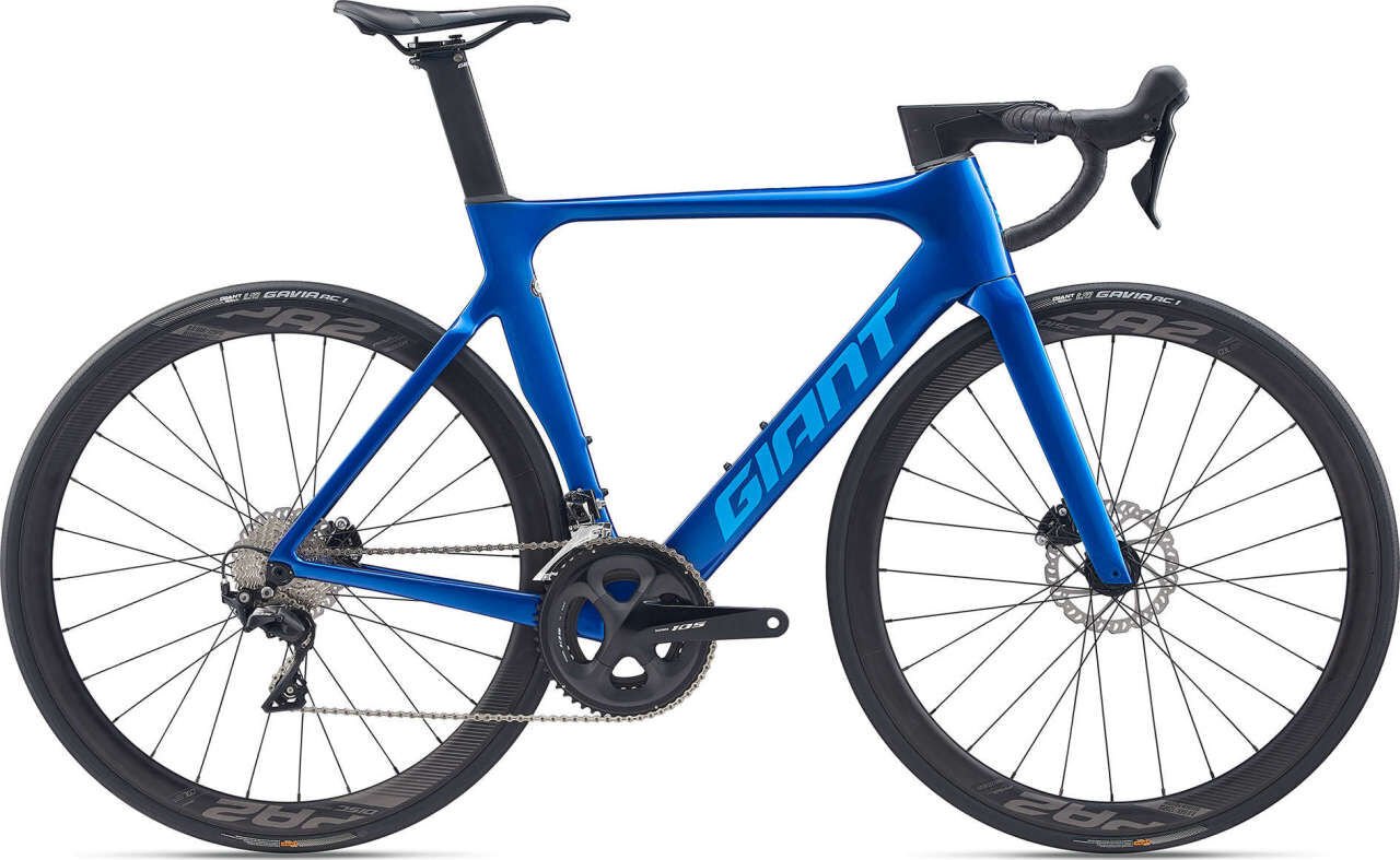 GIANT PROPEL ADVANCED 2 DISC ELECTRIC BLUE S