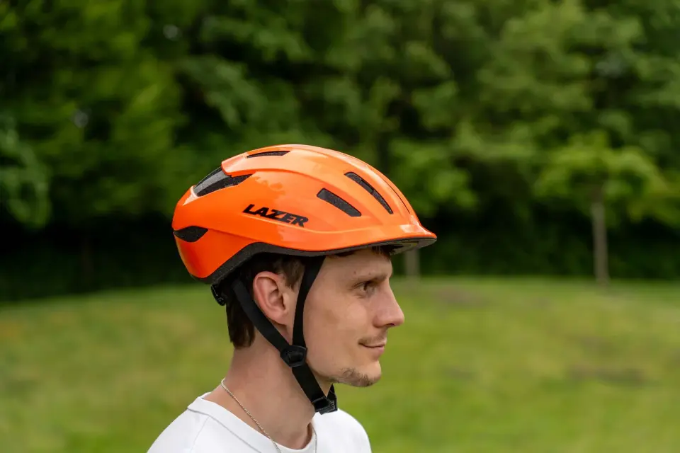 Lazer Compact Kineticore Kask | M/L | 55-61 Cm | Turuncu |