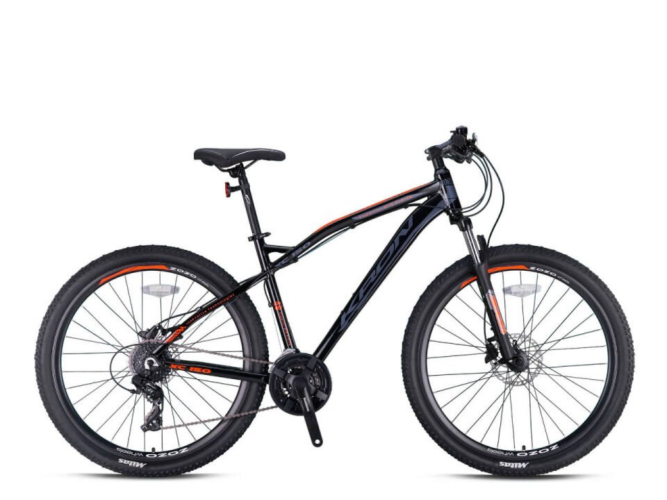 Kron XC150 29'' Hidrolik Disk 24-Vites Dağ Bisikleti Mat Siyah-Neon Sarı-Füme - 18 ''