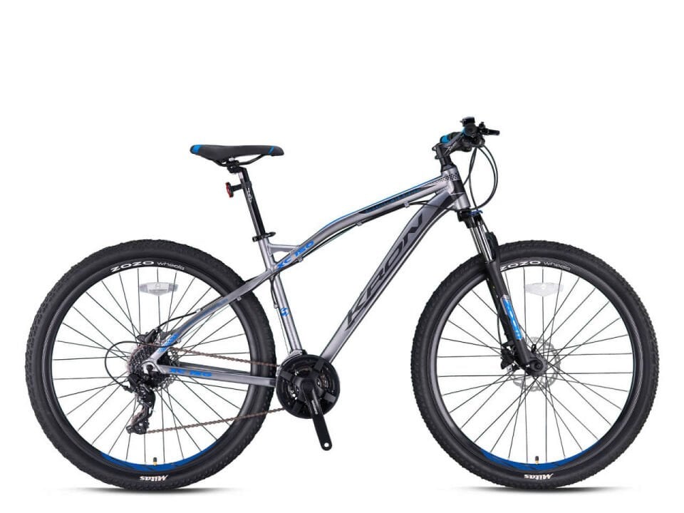 Kron XC150 29'' Hidrolik Disk 24-Vites Dağ Bisikleti Mat Siyah-Neon Sarı-Füme - 18 ''
