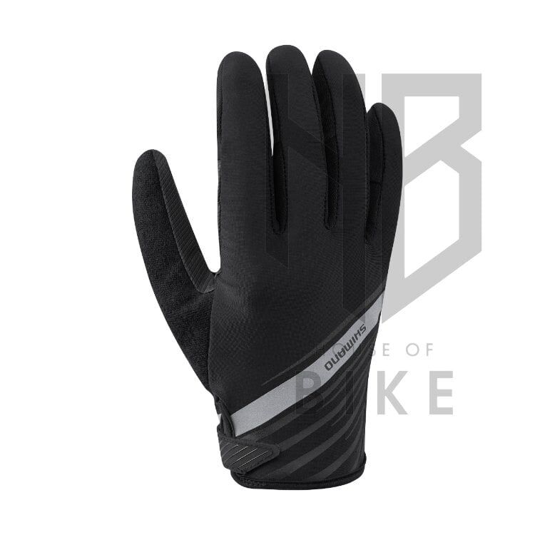 Shimano Long Uzun Parmak Eldiven Mavi - Large
