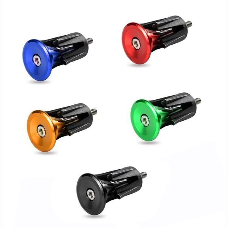 Impact HD-11 Endplug Vidalı Anodized Alüminyum Gidon Tıpası Mavi