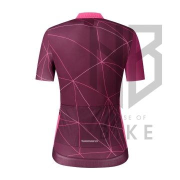 Shimano Sagami Kadın Kısa Kollu Fermuarlı Forma