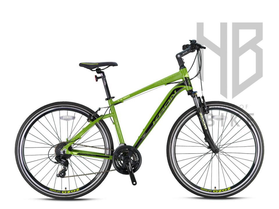 Kron TX150 28'' 24-Vites Trekking Bisiklet - H.Disk Mat Siyah/Kırmızı/Füme - 20''