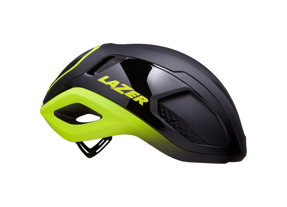 Lazer Vento KC Kineticore CE Kask Black Flash Yellow - Small