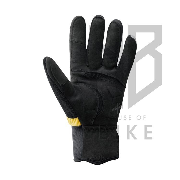 Shimano Windbreak Thermal Reflektörlü Eldiven Siyah - Medium