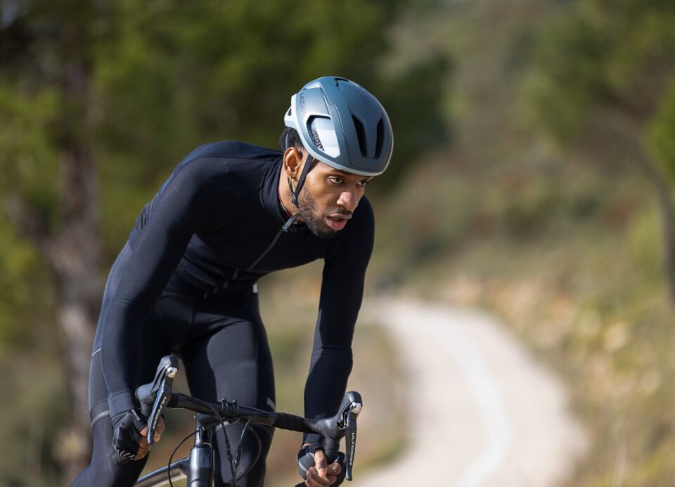 Lazer Vento KC Kineticore CE Kask Matte Blue Grey - Medium