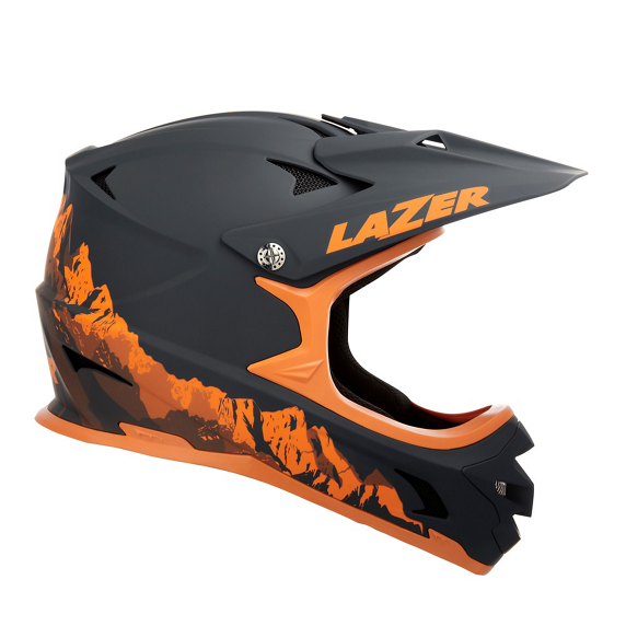 LAZER Kask Phoenix+CE-CPSC Mat Cobalt Turuncu XS