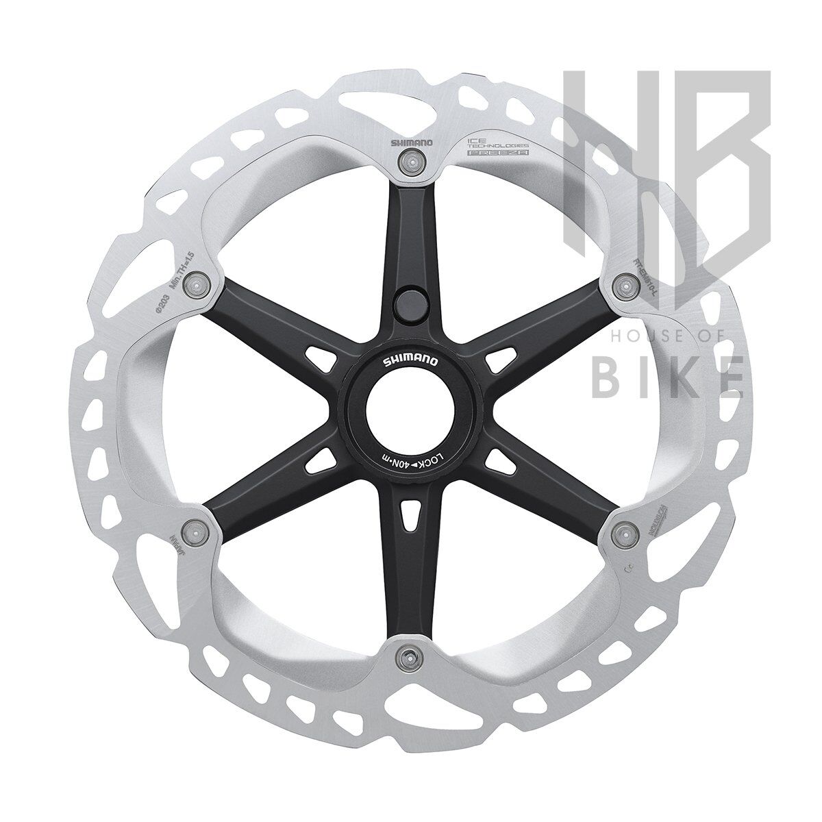 Shimano RT-EM810 Ice-Tech Freeza Rotor 203mm Center Lock