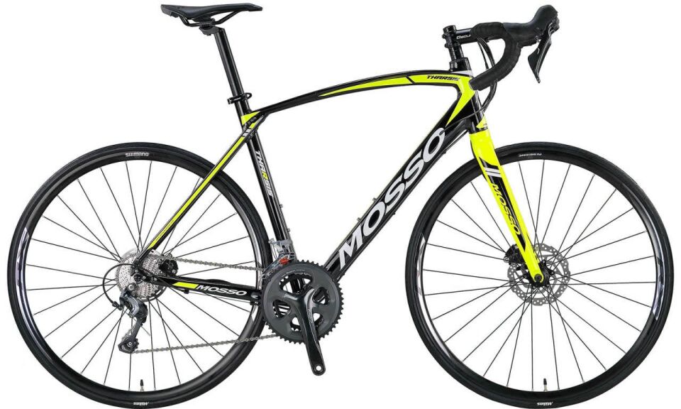 Mosso Tharsis H Tiagra Siyah/Lime - 58 Cm