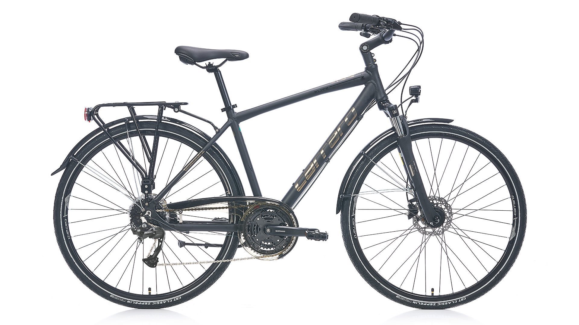 28'' CARRARO ELITE 906 520H 18-V HD MAT SIYAH-PARLAK SIYAH-KOYU KROM