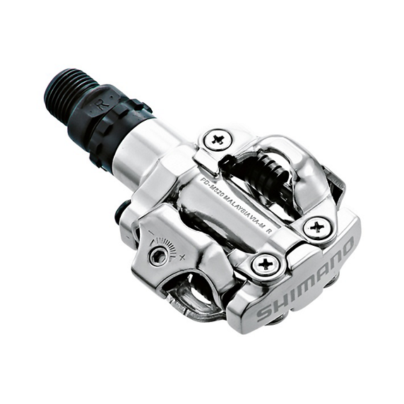 Shimano PD-M520 Gümüş SPD SPD - SM-SH51 Kal İle Birlikte