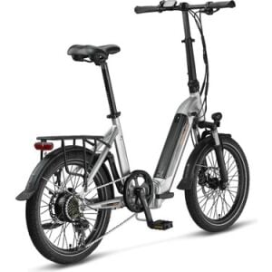 Mosso Kronos Elektrik Katlanır Bisiklet - 7 Vites - Hidrolik Disk - Silver