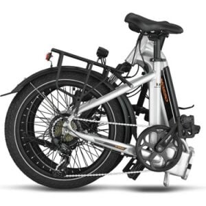 Mosso Kronos Elektrik Katlanır Bisiklet - 7 Vites - Hidrolik Disk - Silver