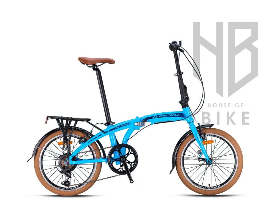 Kron FD750 - 20'' Katlanır Bisiklet - V-Fren Kırmızı/Siyah