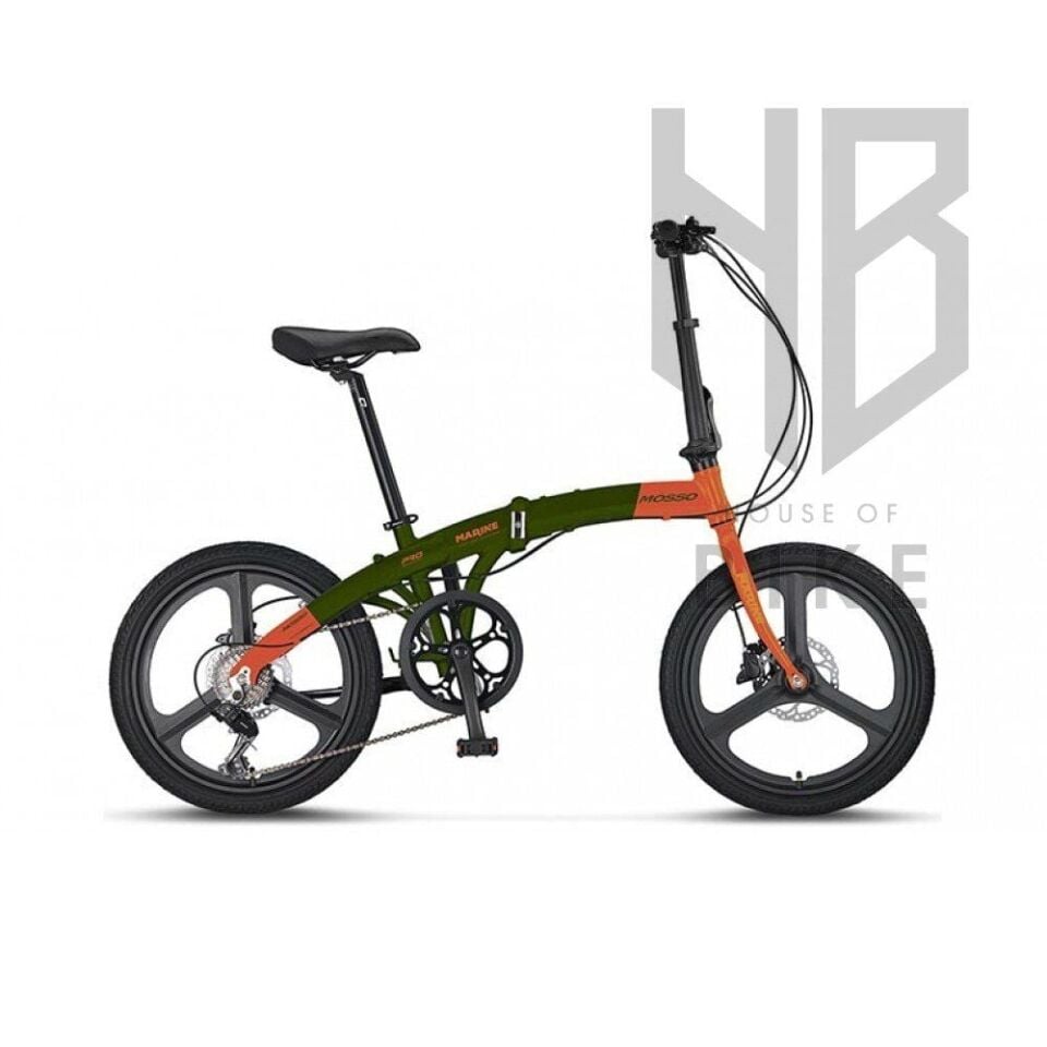 Mosso 20 Marine 2D - 7 Vites - Mekanik Disk - HAKİ/TURUNCU