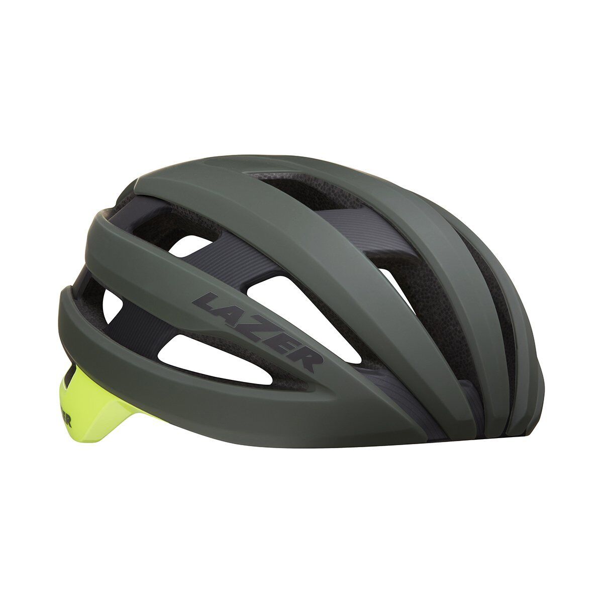 Lazer Sphere Kask CE-CPSC Dark Green - Flashing Yellow - Medium