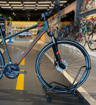 T013H Kapanlı Sistem Bisiklet Standı