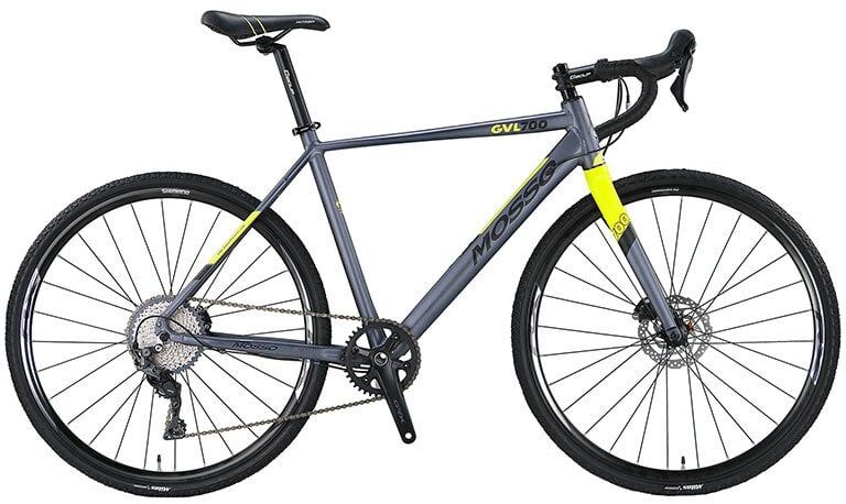 MOSSO GVL700 GRX-600 11S H Antrasit/Lime - 54 Cm