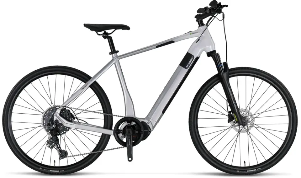 Mosso E-Legarda Trekking E-Bike | Beyaz - Gümüş | 48 Cm |