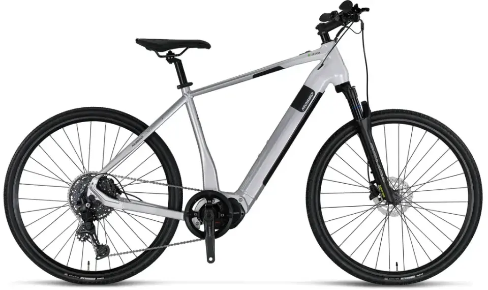 Mosso E-Legarda Trekking E-Bike | Beyaz - Gümüş | 52 Cm |