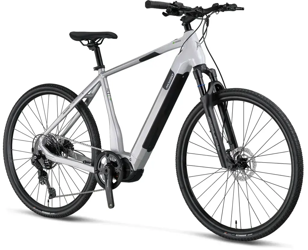 Mosso E-Legarda Trekking E-Bike | Beyaz - Gümüş | 52 Cm |