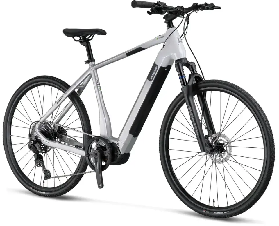 Mosso E-Legarda Trekking E-Bike | Beyaz - Gümüş | 52 Cm |
