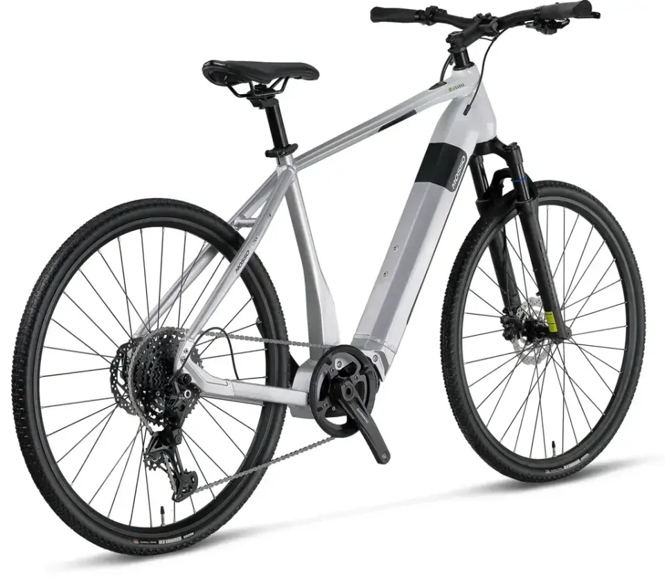Mosso E-Legarda Trekking E-Bike | Beyaz - Gümüş | 52 Cm |