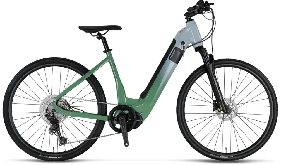 Mosso E-Legarda City E-Bike | Yeşil - Açık Yeşil | 45 Cm |