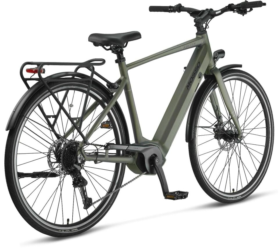 Mosso Horizon Elektrikli Şehir Bisikleti- 50cm - 9V- HD - Smoke Gray