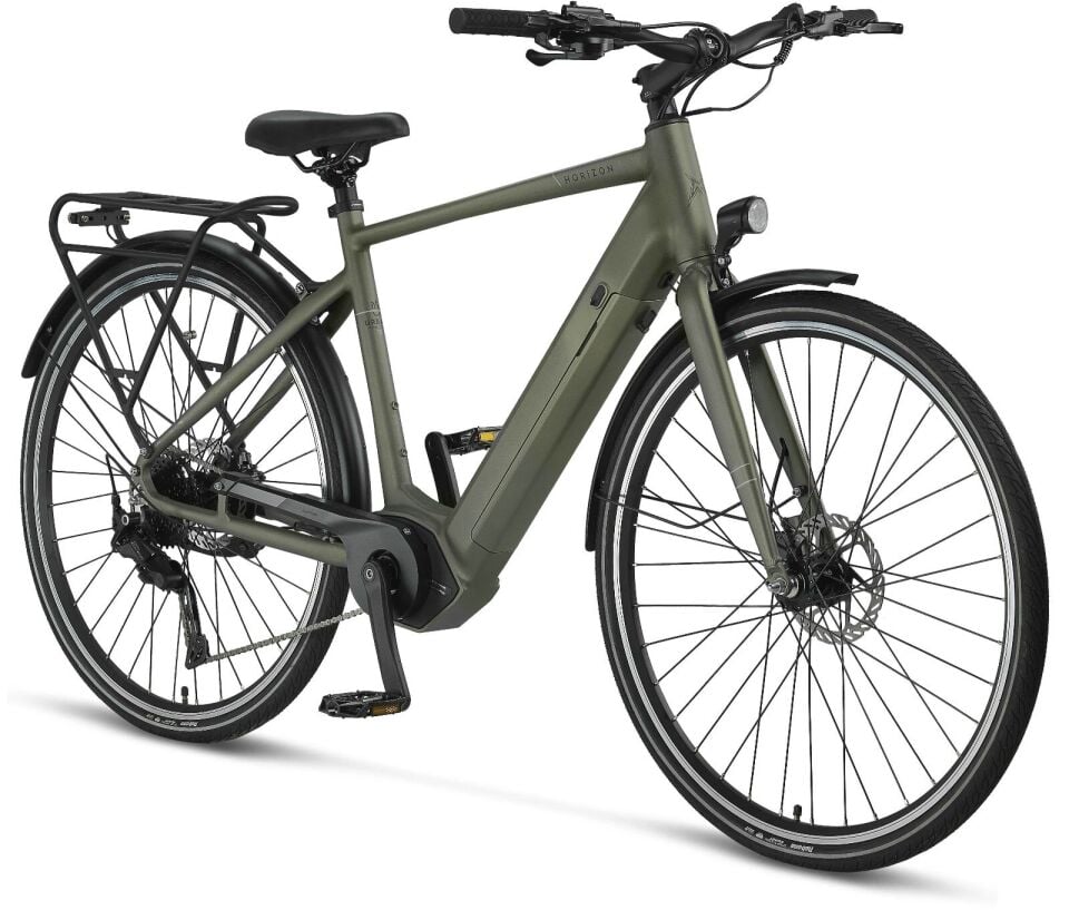 Mosso Horizon Elektrikli Şehir Bisikleti- 50cm - 9V- HD - Smoke Gray