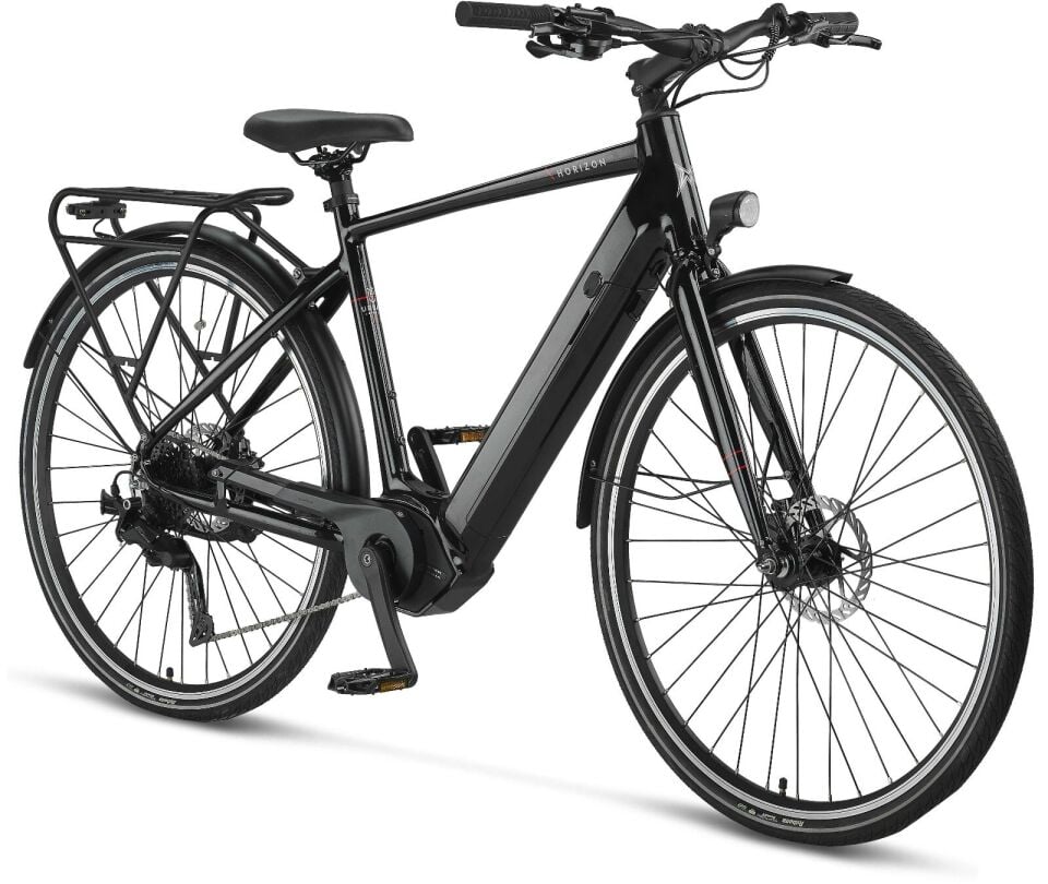 Mosso Horizon Elektrikli Şehir Bisikleti- 50cm - 9V- HD - Siyah