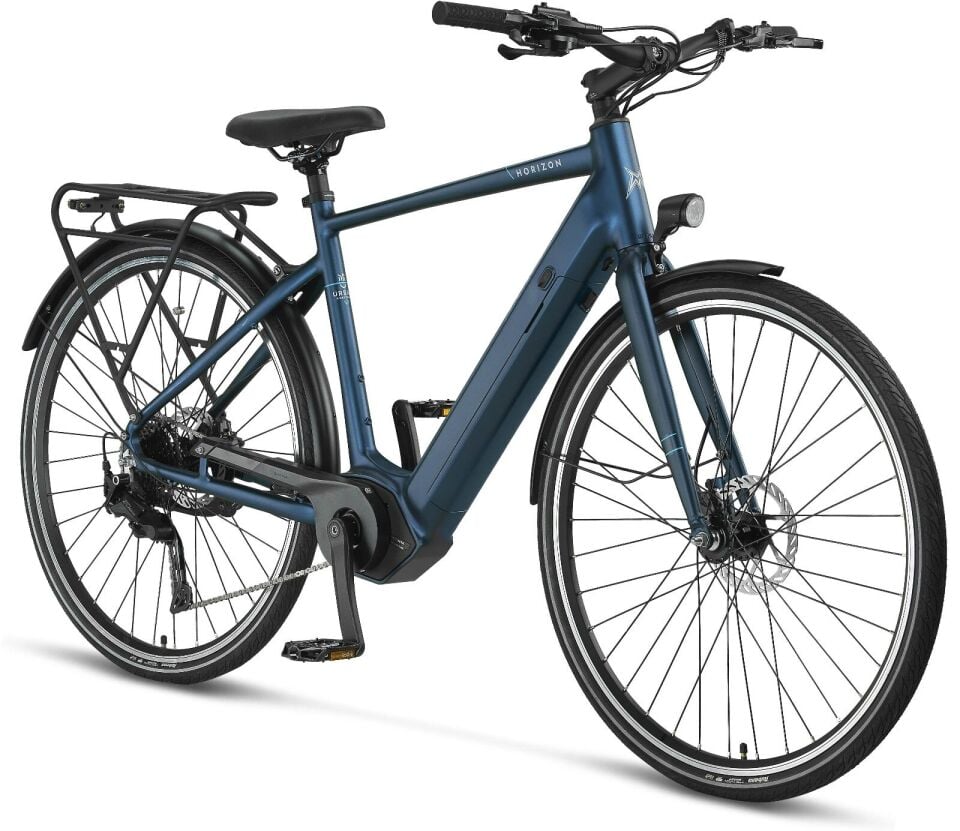 Mosso Horizon Elektrikli Şehir Bisikleti- 50cm - 9V- HD - Indigo Blue