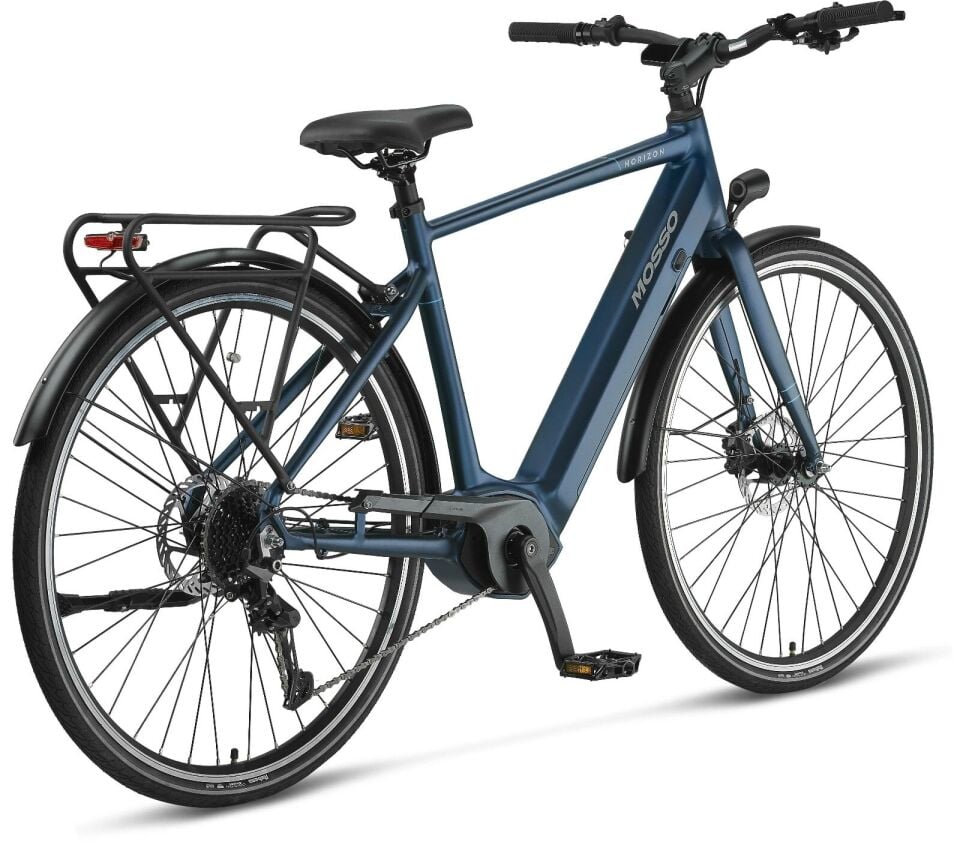 Mosso Horizon Elektrikli Şehir Bisikleti- 50cm - 9V- HD - Indigo Blue