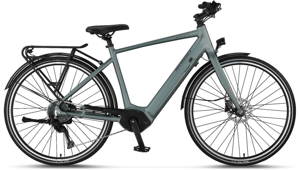 Mosso Horizon Elektrikli Şehir Bisikleti- 50cm - 9V- HD - Antrasit