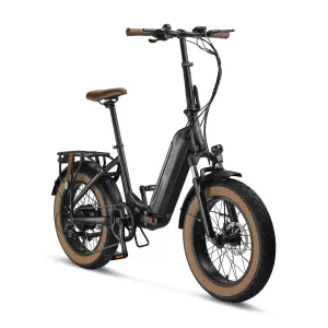 Mosso Hydra Elektrik Katlanır Bisiklet - 7 Vites - Hidrolik Disk - Siyah