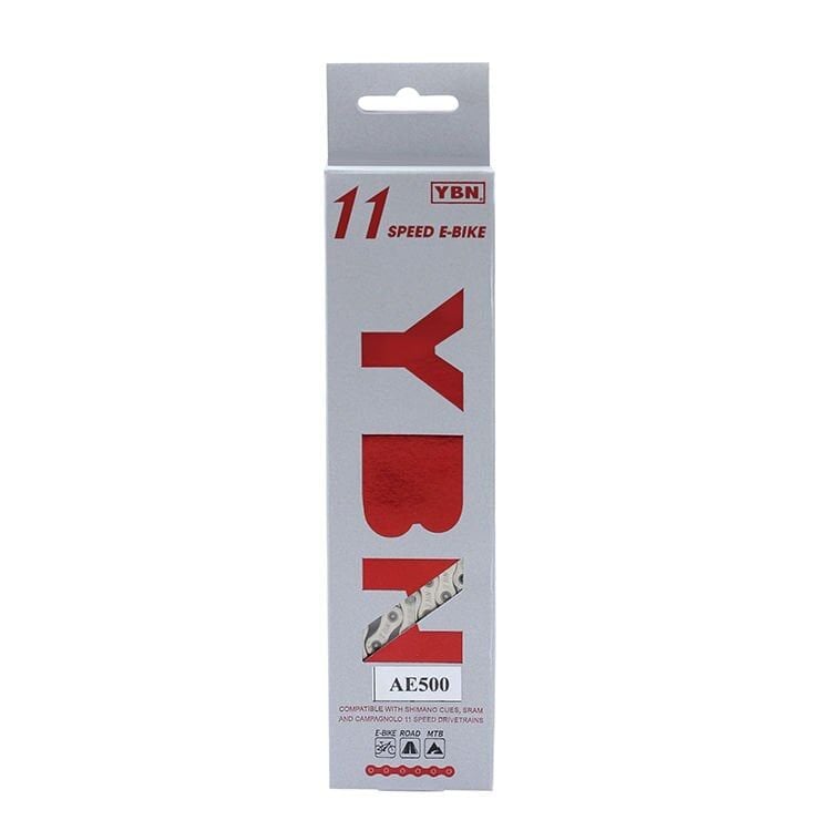 YBN AE500-S2 Silver 11S Zincir | Shimano Cues Uyumlu |