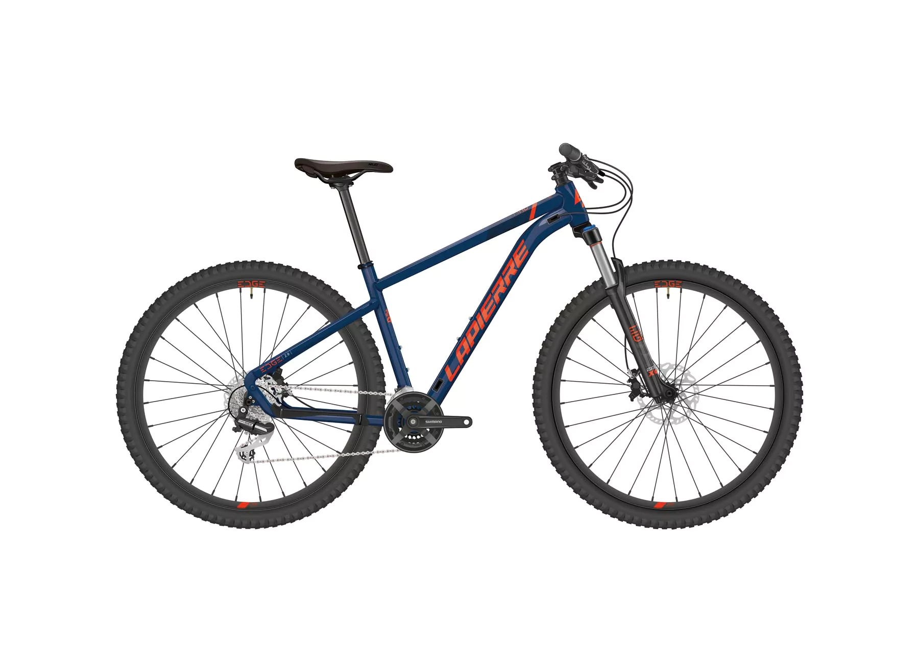 Lapierre CRP Edge 2.9 21 Vites Hidrolik Disk Fren Dağ Bisikleti Mavi-Neon Kırmızı - 48 Cm