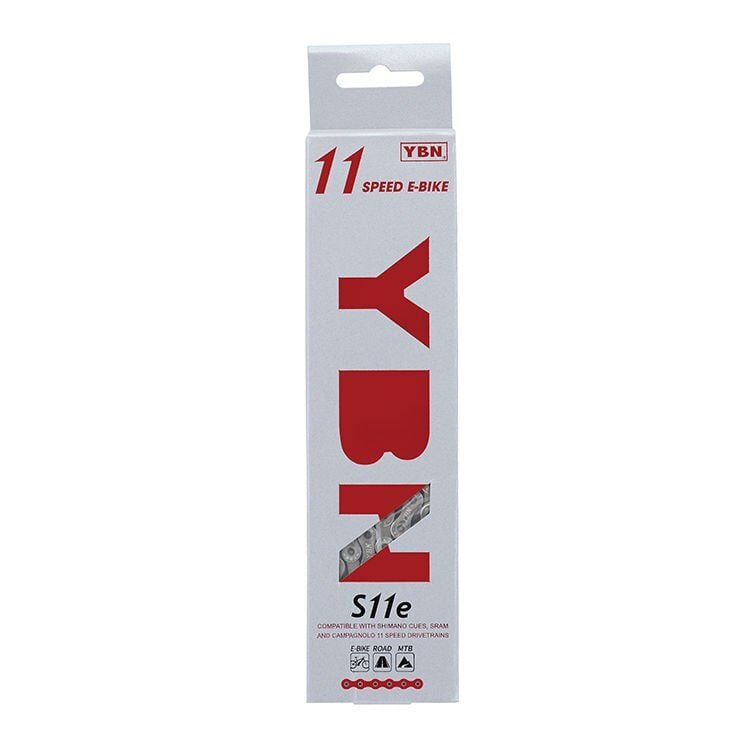 YBN S11E Silver 11S Zincir