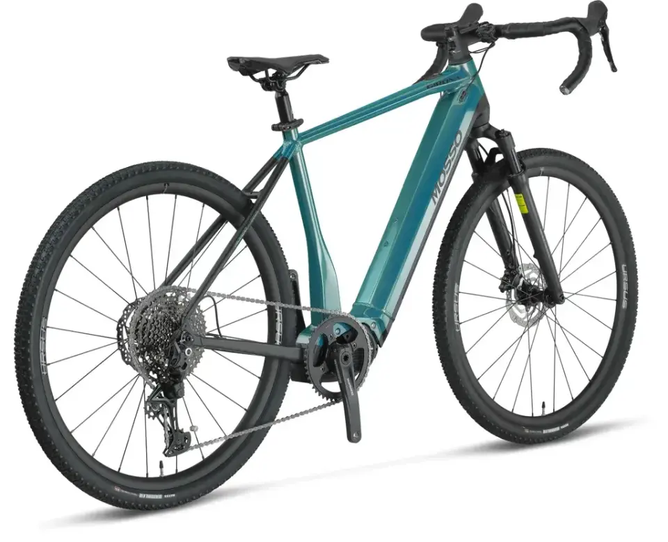 Mosso Girona E-Gravel | Yeşil-Siyah | 52 Cm |