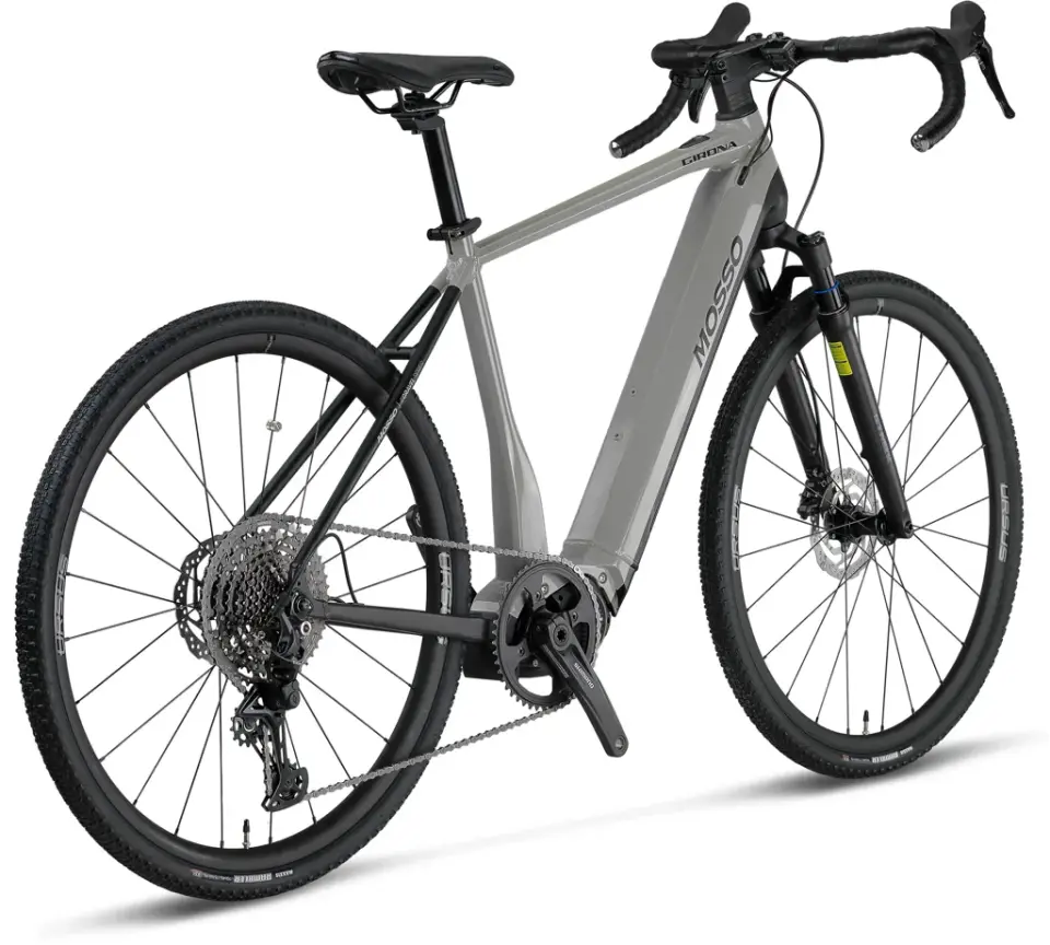 Mosso Girona E-Gravel | Gri-Siyah | 55 Cm |