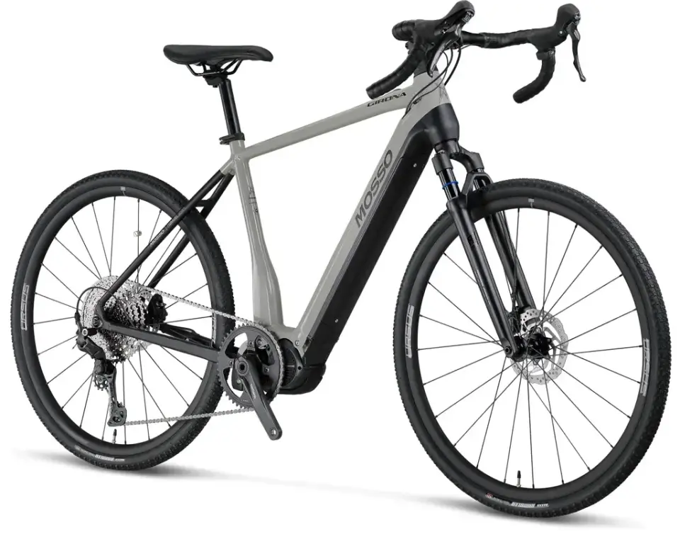 Mosso Girona E-Gravel | Gri-Siyah | 49 Cm |