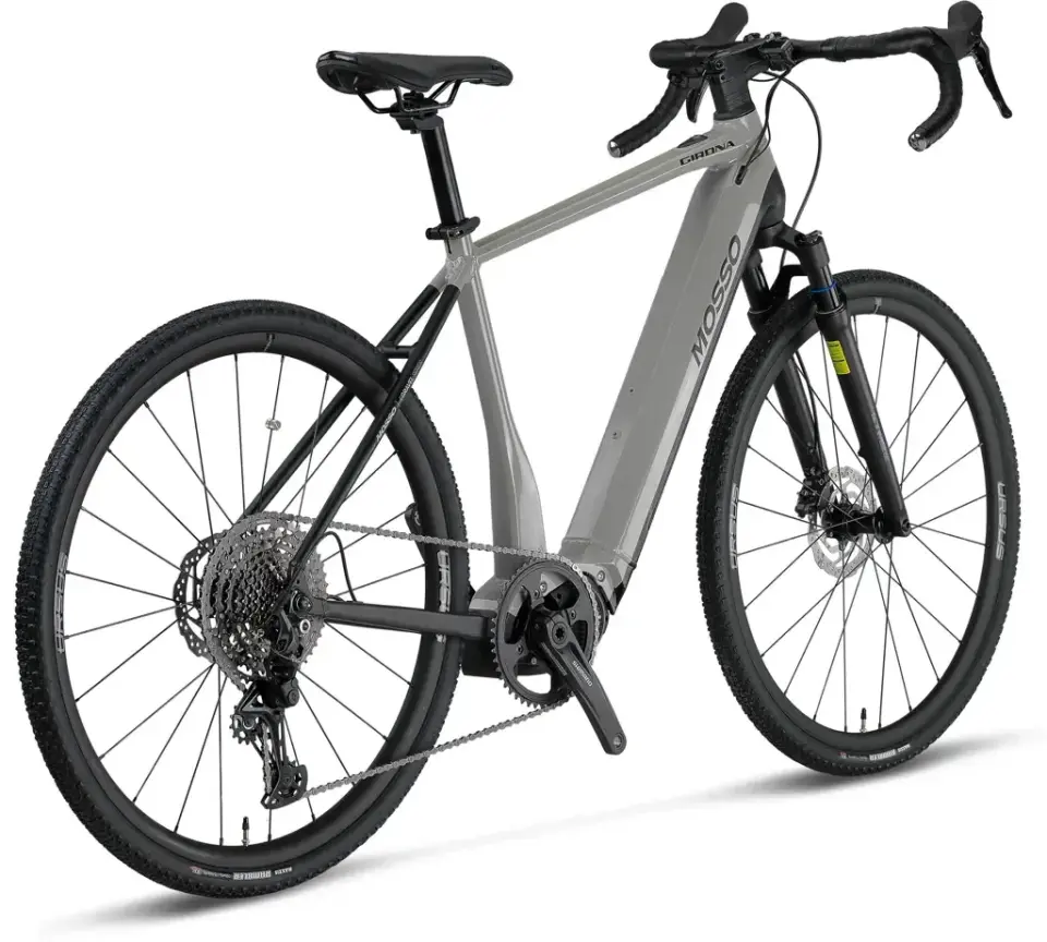Mosso Girona E-Gravel | Gri-Siyah | 49 Cm |