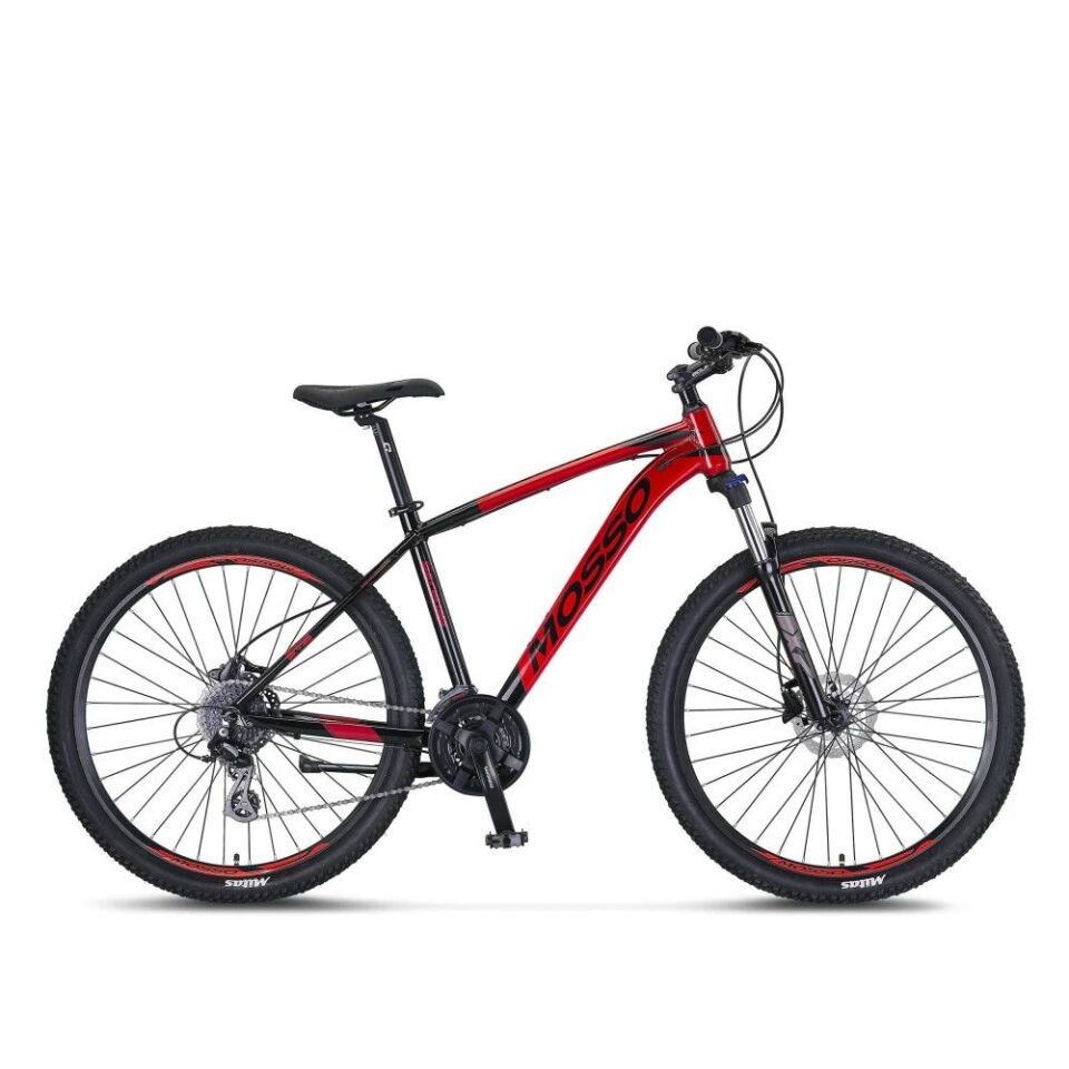 Mosso 27.5 Raceline 24 Vites - H.Disk MTB Siyah/Kırmızı - 20