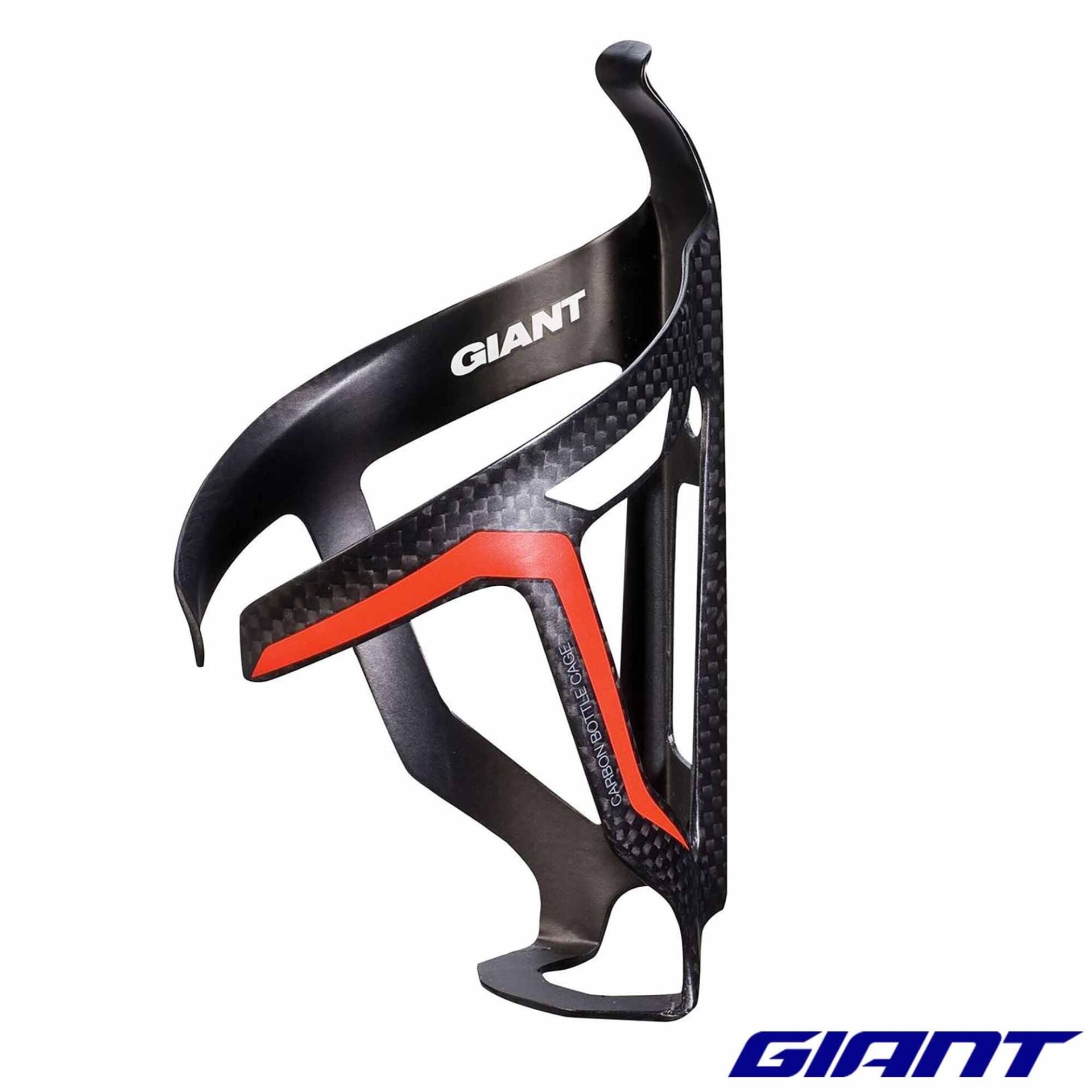 Giant Airway Pro Mat Karbon Matara Kafesi - Siyah/Kırmızı