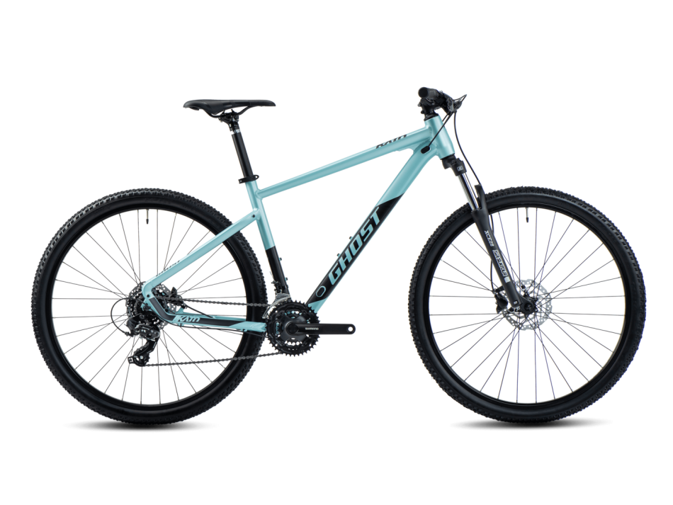 Ghost Kato Base 29'' 21 Vites Hidrolik Disk Fren Dağ Bisikleti Mat Açık Yeşil - Siyah - 40 Cm