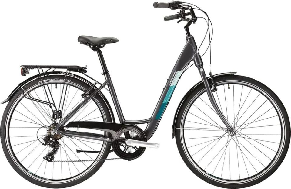 Lapierre Urban 1.0 Şehir Bisikleti - 7 Vites - Antrasit/Turkuaz 46 Cm