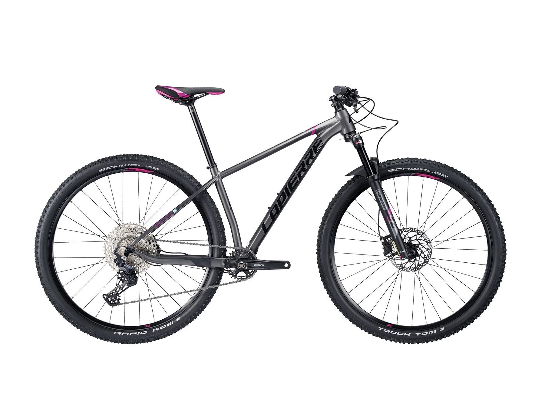 Lapierre ProRace 3.9 Kadın Dağ Bisikleti - 12 Vites - Mat Koyu Gri